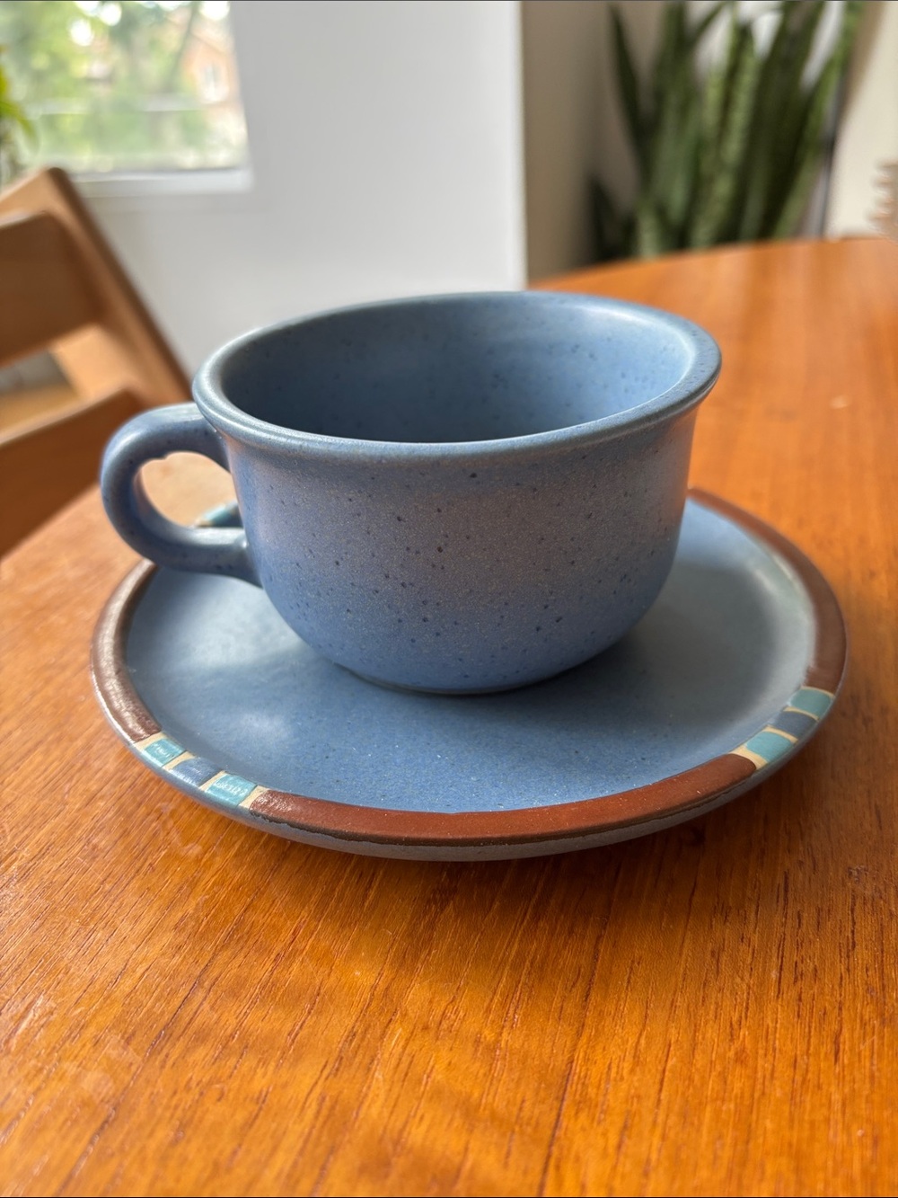Dansk Mesa Tea Cup/ Mug with Saucer